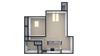 1 Bedroom Floorplan 1 Bedroom Floorplan